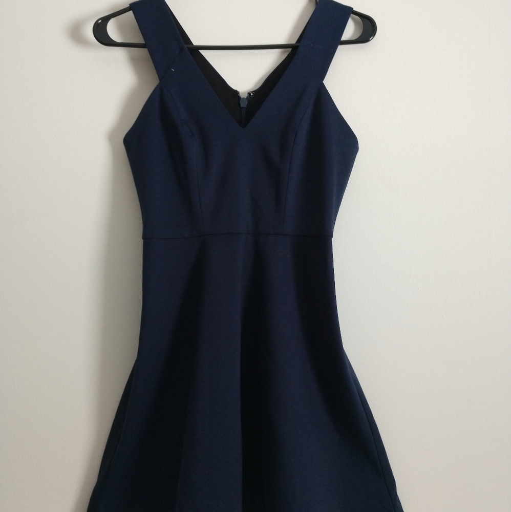 Navy BCBG Mini Dress